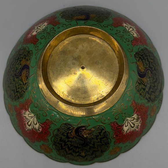 Vintage solid brass trinket dish/bowl - Picture 4 of 5